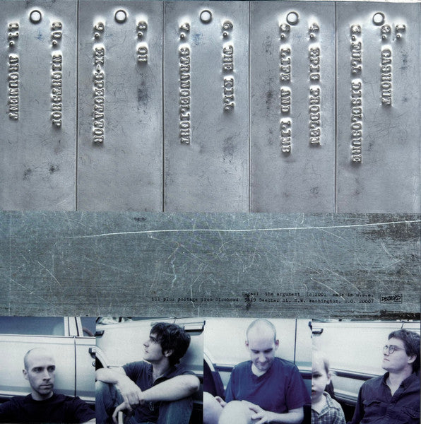 Fugazi : The Argument  (LP, Album, RE, Blu)