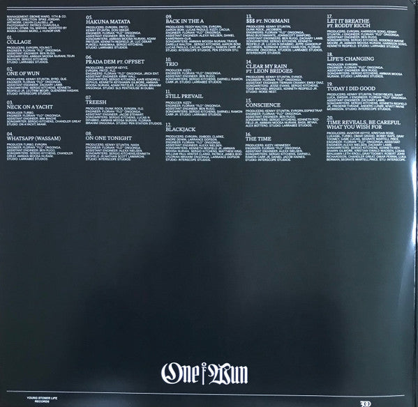 Gunna : One Of Wun (2xLP, Album, Ltd, Blu)