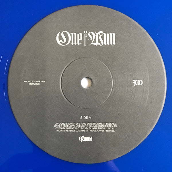 Gunna : One Of Wun (2xLP, Album, Ltd, Blu)