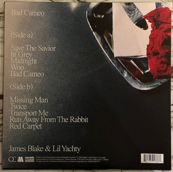 James Blake & Lil Yachty : Bad Cameo (LP, Album)