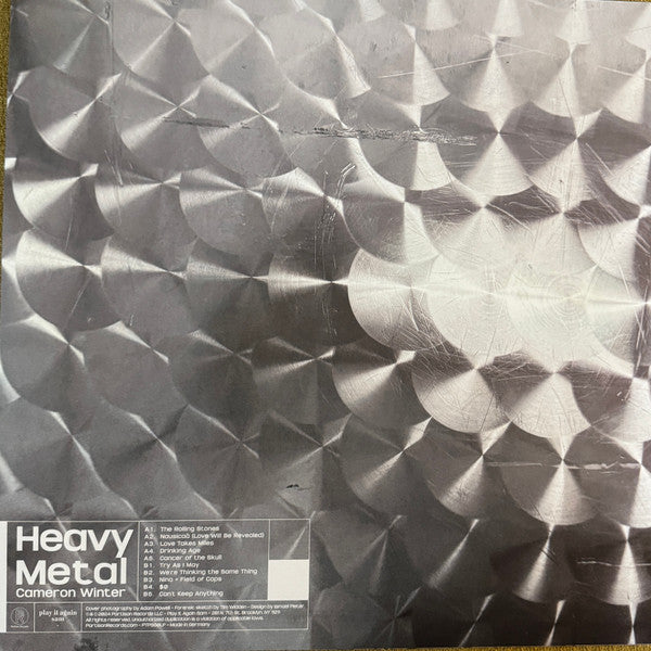 Cameron Winter : Heavy Metal (LP, Album, Ltd, Sil)
