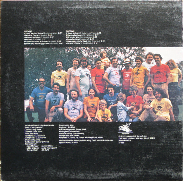 Roy Bookbinder* : Goin' Back To Tampa (LP, Album)
