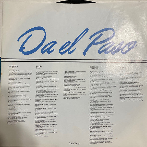 Fernando de Urquidi : Da El Paso (LP, Album)