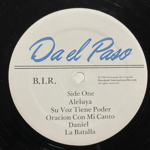 Fernando de Urquidi : Da El Paso (LP, Album)