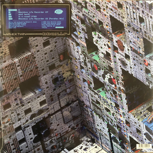 Aphex Twin : Blackbox Life Recorder 21f / In A Room7 F760 (12", EP, RE)