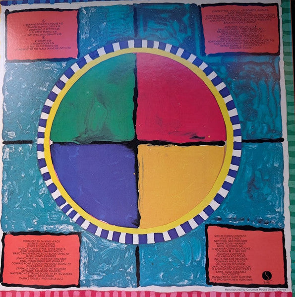 Talking Heads : Speaking In Tongues (LP, Album, Club, Pit)