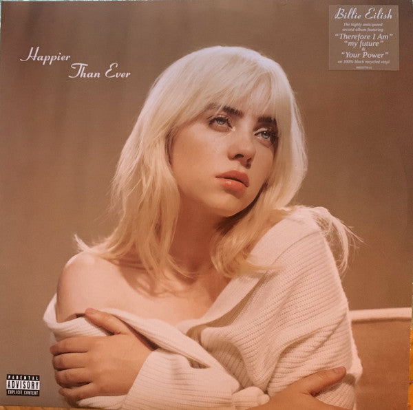 Billie Eilish : Happier Than Ever (2xLP, Album)