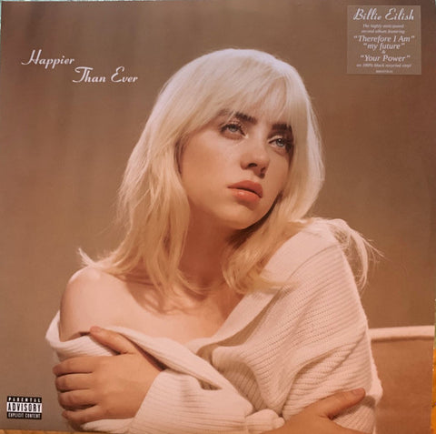 Billie Eilish : Happier Than Ever (2xLP, Album)