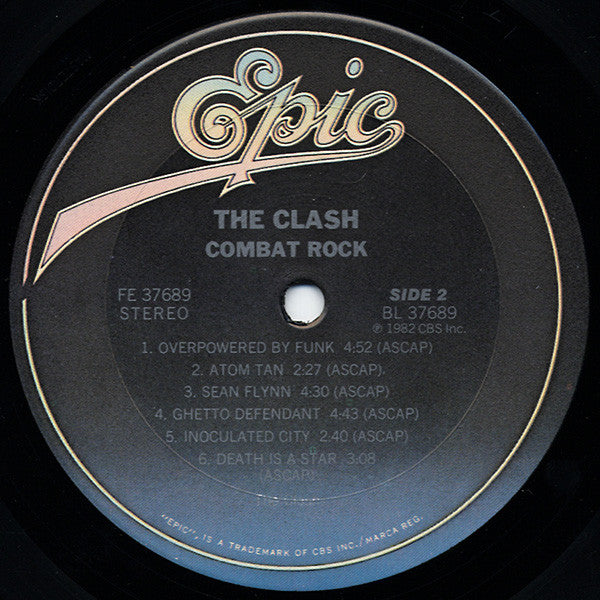 The Clash : Combat Rock (LP, Album, RP)