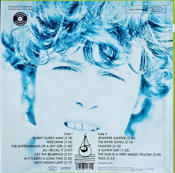 Donovan : The Hurdy Gurdy Man (LP, Album, RE, 180)
