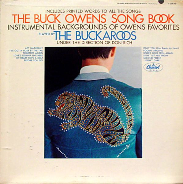 The Buckaroos : The Buck Owens Song Book (LP, Album, Mono, Scr)