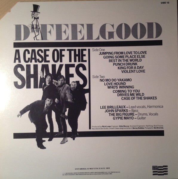 Dr. Feelgood : A Case Of The Shakes (LP, Album)