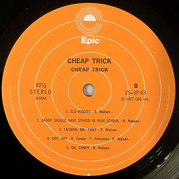 Cheap Trick : Cheap Trick (LP, Album, RE)