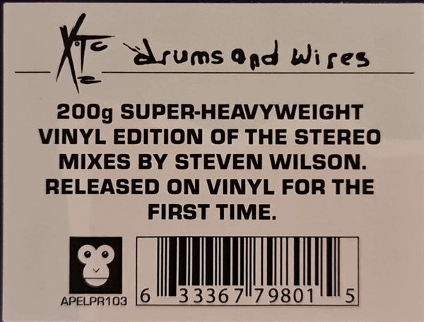XTC : Drums And Wires (LP, Album, RE, Ste)