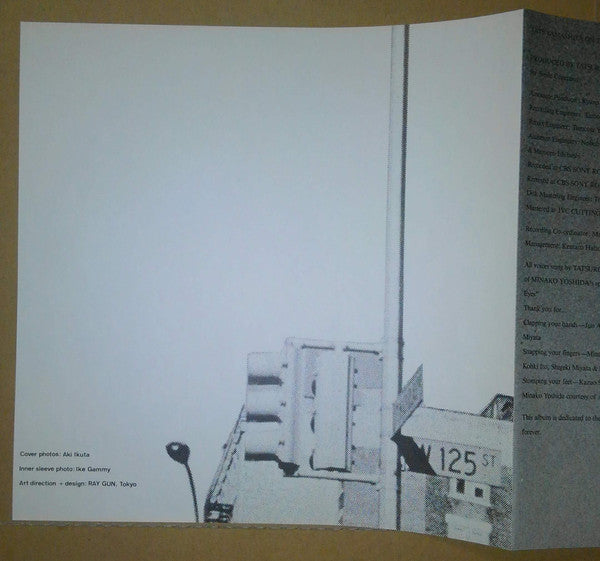 Tats Yamashita* : On The Street Corner (LP, Album, Ltd, M/Print)