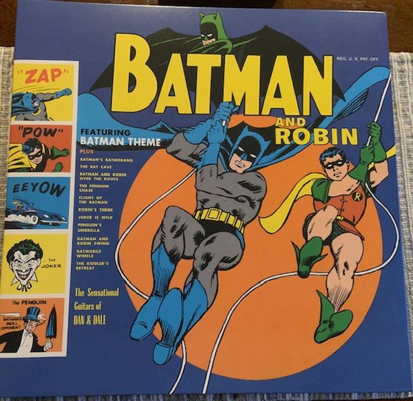 The Sensational Guitars Of Dan & Dale / Sun Ra & The Blues Project : Batman And Robin (LP, Album, RE, 180)