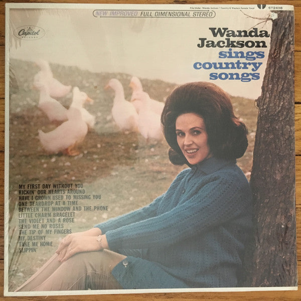 Wanda Jackson : Wanda Jackson Sings Country Songs (LP, Album, Scr)