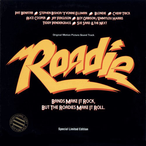 Various : Roadie (Original Motion Picture Sound Track) (LP, Comp, Ltd, Promo)