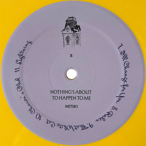 Mitski : Nothing’s About To Happen To Me (LP, Album, Ltd, Yel)