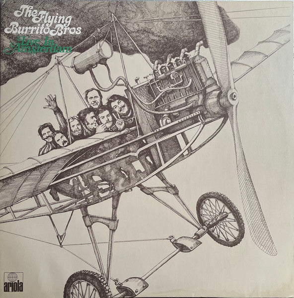 The Flying Burrito Bros : Live In Amsterdam (2xLP, Album)