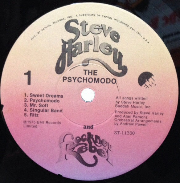 Steve Harley And Cockney Rebel* : The Psychomodo (LP, Album, Jac)