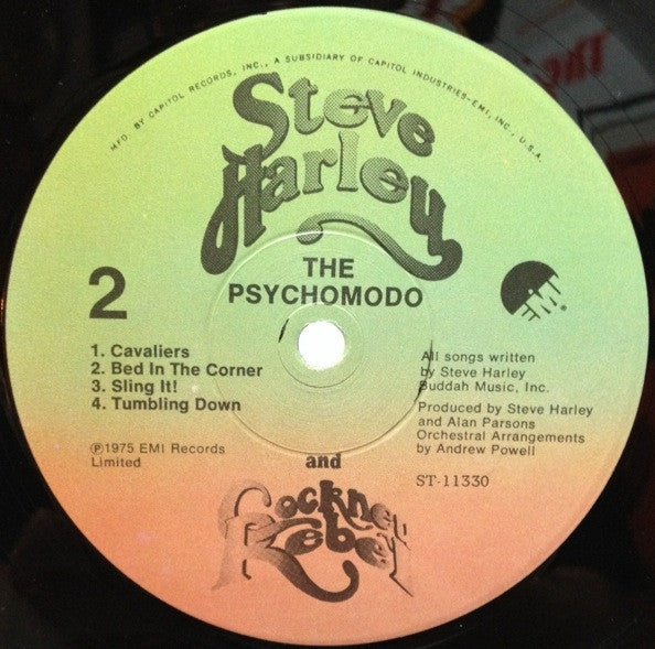 Steve Harley And Cockney Rebel* : The Psychomodo (LP, Album, Jac)