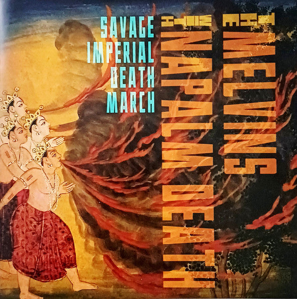 The Melvins* With Napalm Death : Savage Imperial Death March (LP, Ltd, Pur)