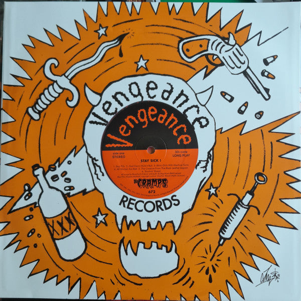 The Cramps : Stay Sick! (LP, Album, RE, Cle)
