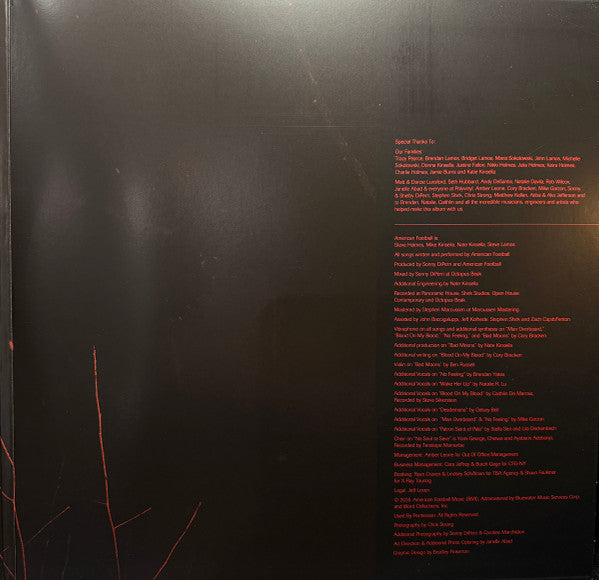 American Football : American Football (2x12", Album, Gol)