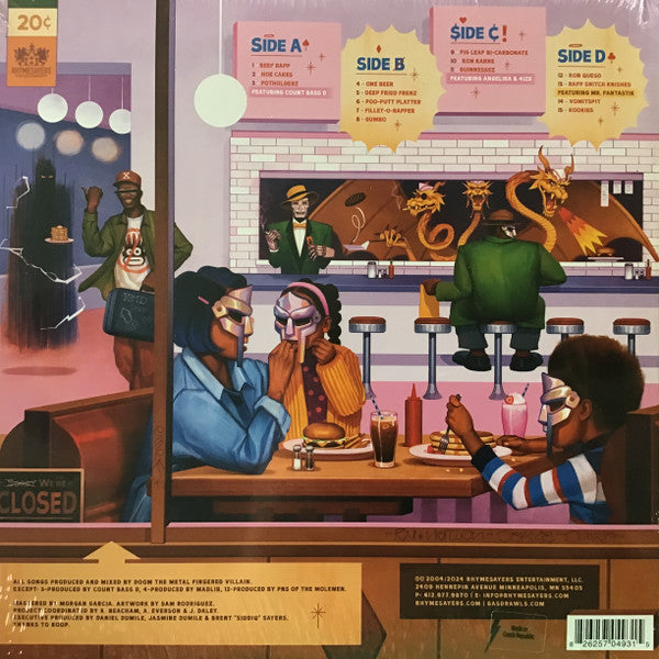 MF Doom : MM..Food (2xLP, Album, RE)