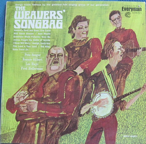 The Weavers : The Weavers' Songbag (LP, Comp, Mono)