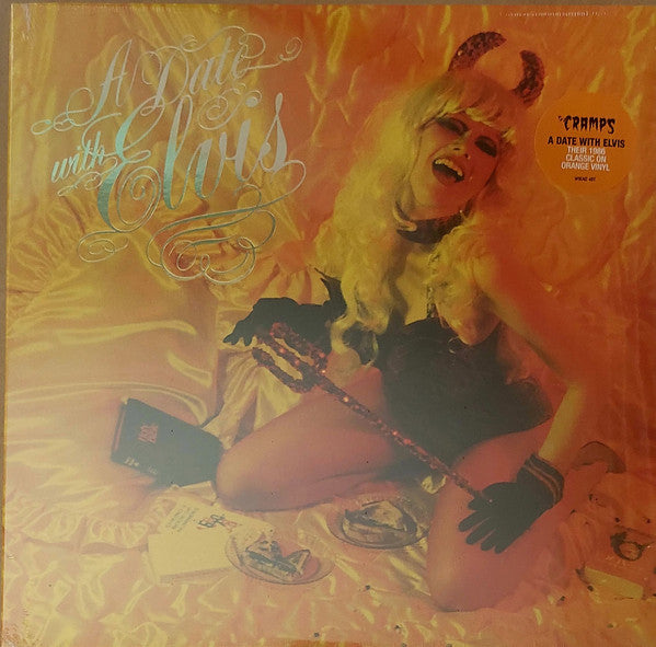 The Cramps : A Date With Elvis (LP, Album, RE, Ora)