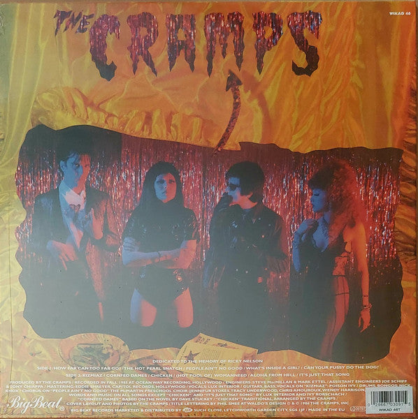 The Cramps : A Date With Elvis (LP, Album, RE, Ora)