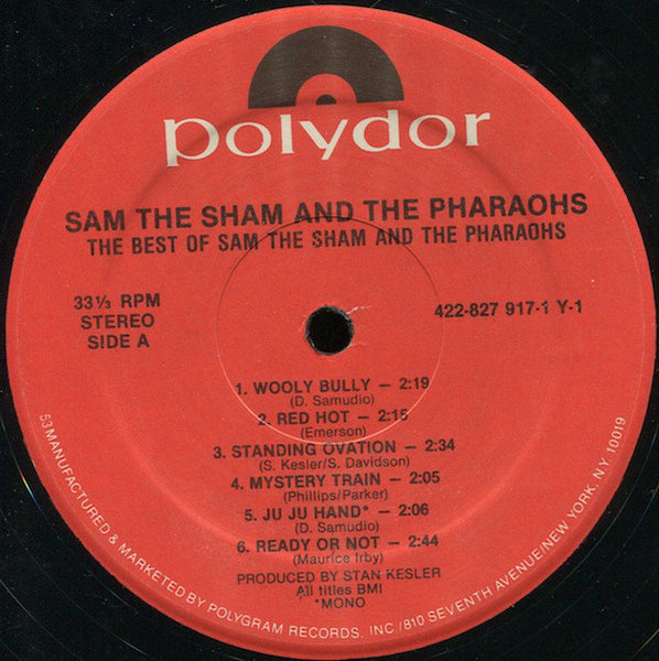 Sam The Sham & The Pharaohs : The Best Of Sam The Sham And The Pharaohs (LP, Comp, RE, Hau)