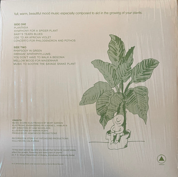Mort Garson : Mother Earth's Plantasia (LP, Album, Ltd, RE, 50t)
