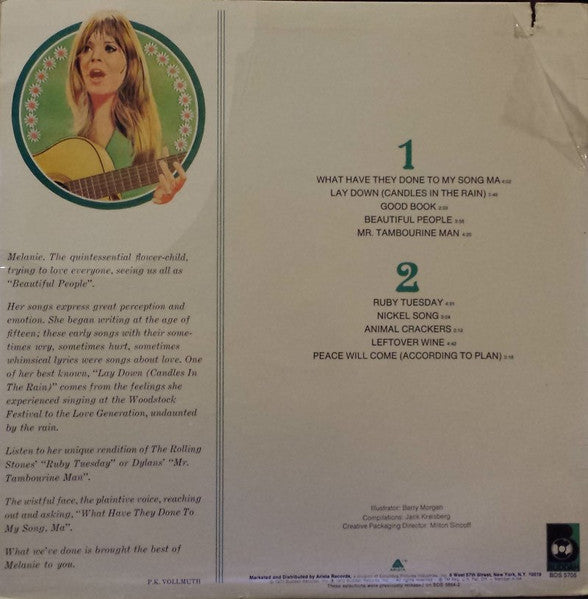 Melanie (2) : The Best Of Melanie (LP, Comp)