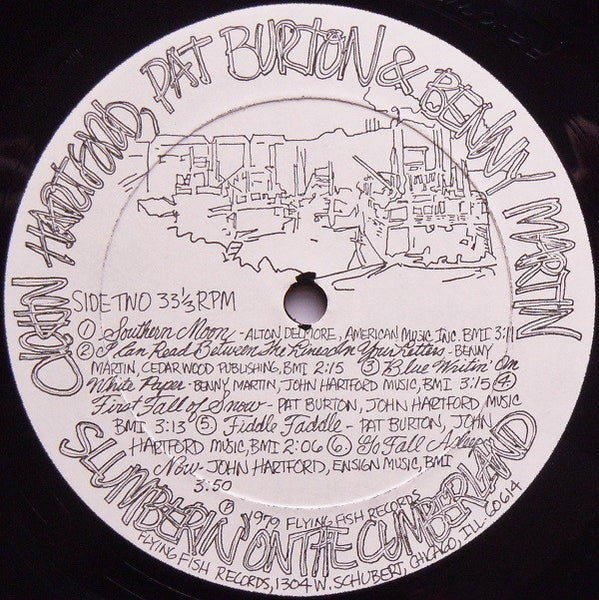 John Hartford, Pat Burton & Benny Martin : Slumberin' On The Cumberland (LP, Album)