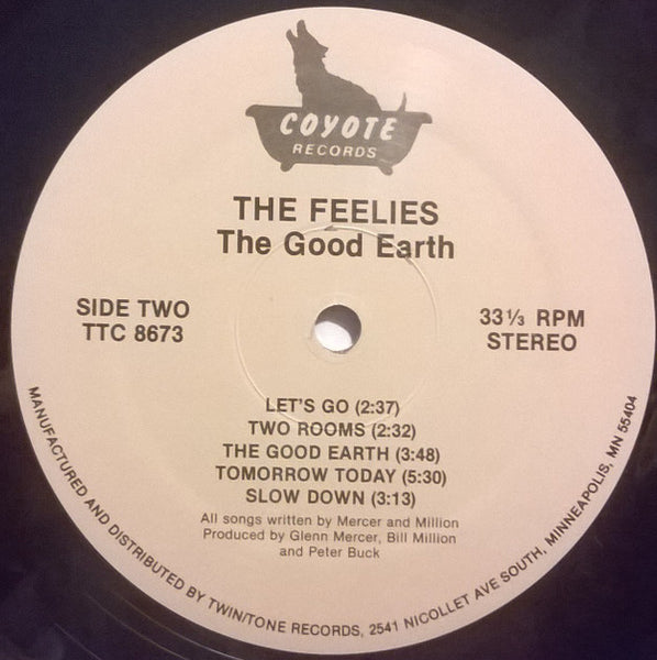 The Feelies : The Good Earth (LP, Album, No )