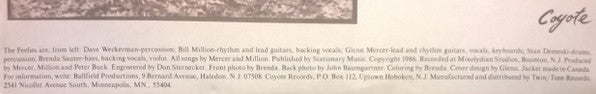 The Feelies : The Good Earth (LP, Album, No )