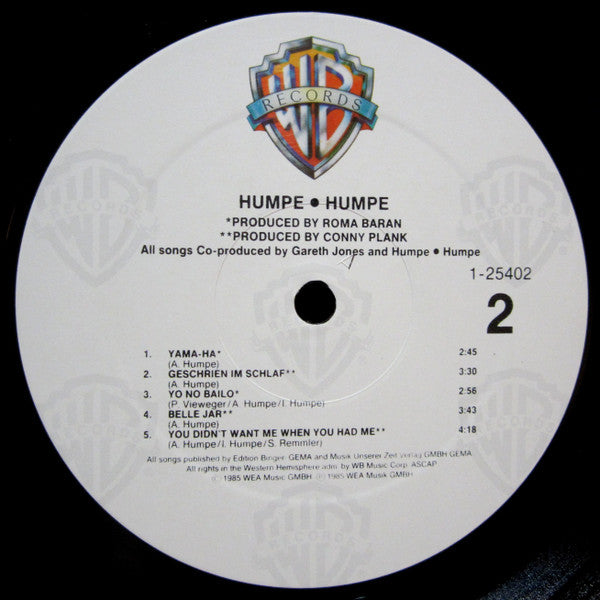 Humpe Humpe : Humpe · Humpe (LP, Album)