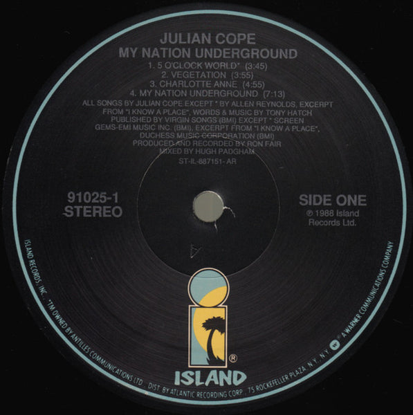 Julian Cope : My Nation Underground (LP, Album, All)