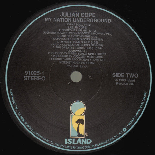Julian Cope : My Nation Underground (LP, Album, All)