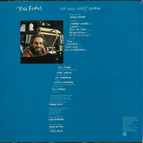 Bill Evans : We Will Meet Again (LP, Album)
