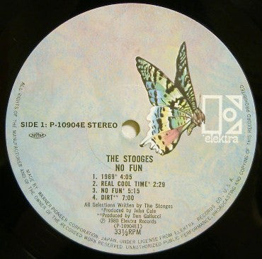 The Stooges Featuring Iggy Pop : No Fun (LP, Comp)