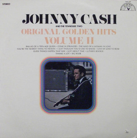 Johnny Cash & The Tennessee Two : Original Golden Hits Volume II (LP, Comp, RE)