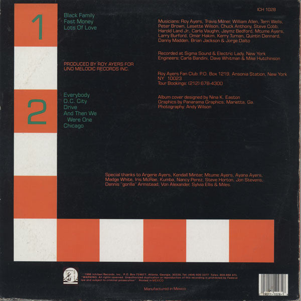 Roy Ayers : Drive (LP, Album)