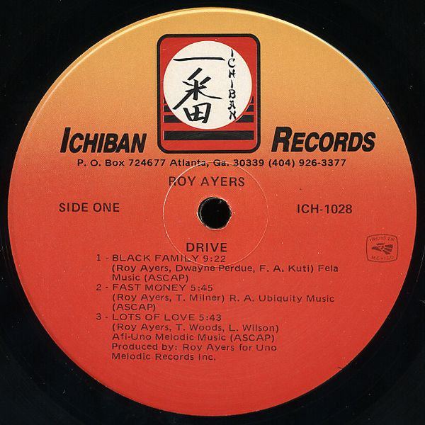 Roy Ayers : Drive (LP, Album)