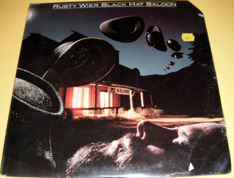 Rusty Wier : Black Hat Saloon (LP, Album)