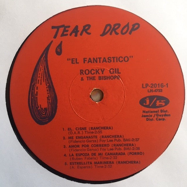 Rocky Gil & The Bishops* : El Fantastico (LP, Album, Mono)
