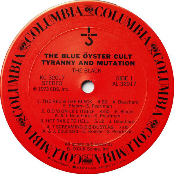 The Blue Öyster Cult* : Tyranny And Mutation (LP, Album, San)